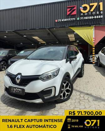RENAULT CAPTUR 1.6 16V SCE FLEX INTENSE X-TRONIC